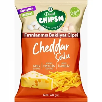 Dogal Chıpsm Cheddar Soslu 60 Gram