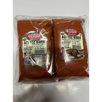Doğu Toz Acıbiber 100 Gram x 10 Adet