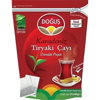 Doğuş Karadeniz Tiryaki Demlik  Çay 40  Gramam 25  Li