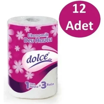 Dolce Havlu Kağıdı Dev Rulo 12ad