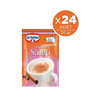 Dr.Oetker Salep 20 Gram x  24 Adet