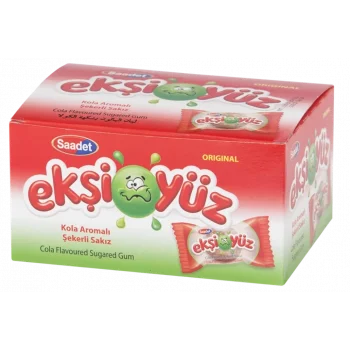 Ekşiyüz Sakız Tekli Kolalı x 100 Adet