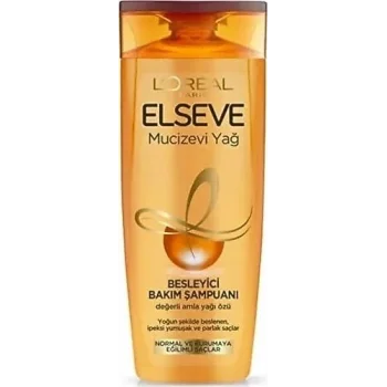 Elseve Şampuan Mucizevi Yağ Besleyici Bakım 300 Ml x 6 Adet
