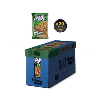 Eti Crax Baharatlı 50 Gram  x 20 Adet