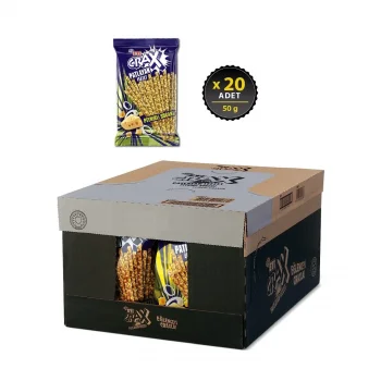 Eti Crax Patl. Peynir Soğan 50 Gram x 20 Adet