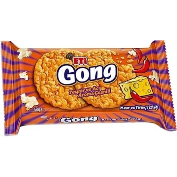 Eti Gong Peynir Ve Acı 68 Gram x 16 Adet