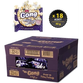 Eti Gong Sade 40 Gram x 18 Adet