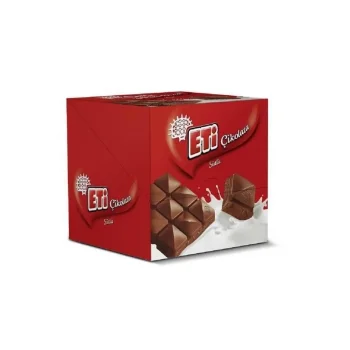 Eti Kare Sütlü 65 Gram x 6 Adet