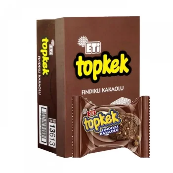 Eti Topkek Kakaolu 35 Gram  x 24 Adet