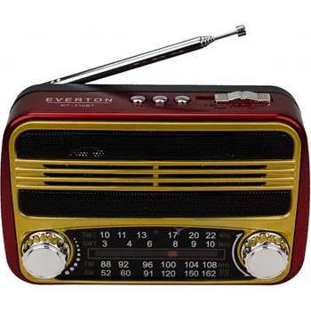Everton Rt-310bt Bluetooth Fm-Usb-Tf Card- Şarjlı  Nostaljik Radyo