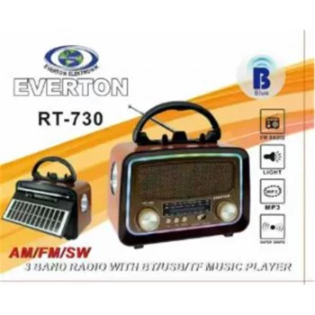 Everton RT-730 Bluetooth Usb-Micro Sd Saatli Nostaljik Radyo