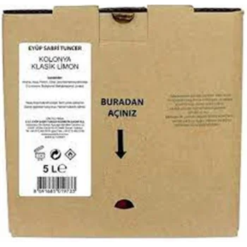 Eyüp Sabri Tuncer 5lt Limon  Kolonyası (5lt Bag IN Box Endüstriyel)