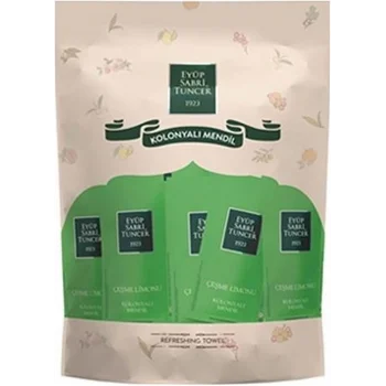 Eyüp Sabri Tuncer Çeşme Limonu Kolonyalı Mendil 150li Paket
