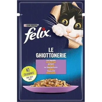 Felix Kedi Mama Jöle Kuzu Etli 85gr