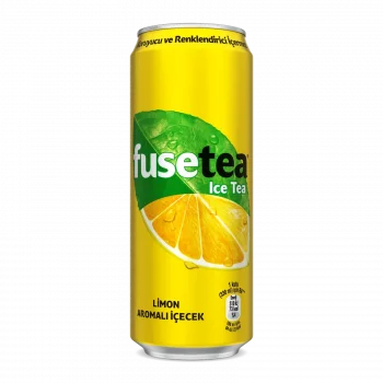 Fuse Tea Teneke  Limon 330 Ml  x 12 Adet