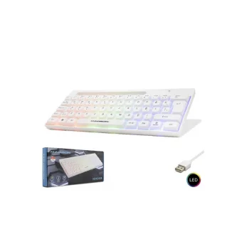 Hadron Hdx2608 Kablolu Oyuncu Mini Klavye Led Q Beyaz