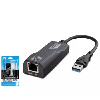 HADRON HDX5265 USB3.0 ETHERNET CARD 10-100-1000 MBPS SİYAH