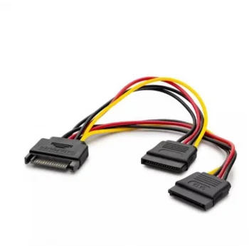 Hadron HDX5519 Sata Power Kablo Dökme 15Cm Siyah