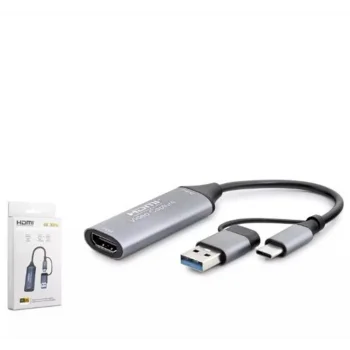 HADRON HDX7844 HDMI VIDEO CAPTURE TYPE-C+USB TO 4K 30HZ