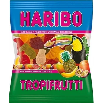 Haribo Jelibon Tropıfruttı 80 Gram x 24 Adet
