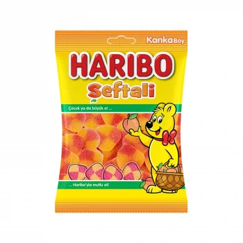 Haribo Jelion Şeftali 70 Gram x 24 Adet