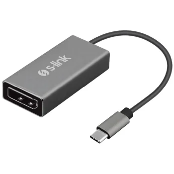 Hytech HY-USBC22 4 in 1 Type C to, PD+HDMI+VGA+USB3.0 Çevirici Hub Adaptör