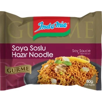 İndome  Nodle Gurme Soya Soslu 80 Gram x 40 Adet