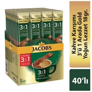 Jacobs 3in1 Yoğun Lezzet x 40 Adet