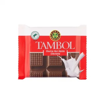 Kahve Dünyası Tambol Sütlü Çikolata 77 Gram x 10 Adet