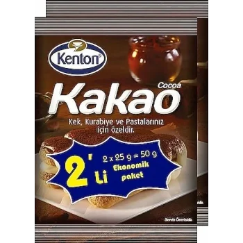 Kenton Kakao 2 Adet x 25 Gram