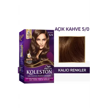 Koleston Boya 5-0 Açık Kahve