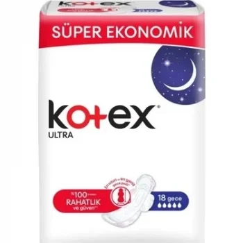 Kotex Ultra  4 Lü Uzun 18 Li Hijyenik Ped