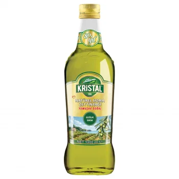 Kristal Zeytinyağ Sızma Cam 1 Litre