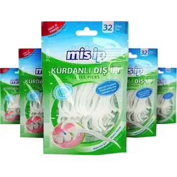 Kürdanlı Diş İpi Misip 32 Li x 12 Adet