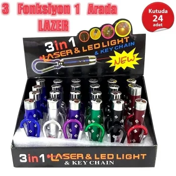 Lazer 3 Fonksiyonlu x  24 Adet