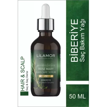 Lilamor Saç Serumu Biberiye Yağı 50 Ml x 20 Adet