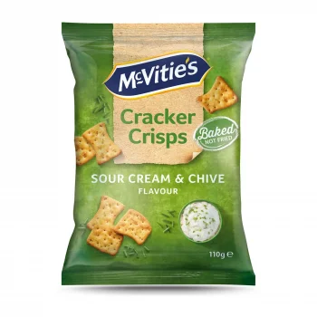 Mc Vities Cracker Crisps Sour Cream 110 Gram x 14 Adet