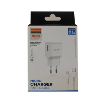 Megatech EN-685 20WATT PD+USB USB TO TYPE-C Kablolu Şarj Cihazı