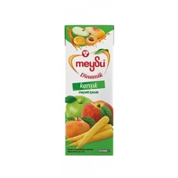 Meysu Dinamik Karışık 200 Ml x 27 Adet
