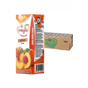 Meysu Dinamik Şeftali 200 Ml x 27 Adet