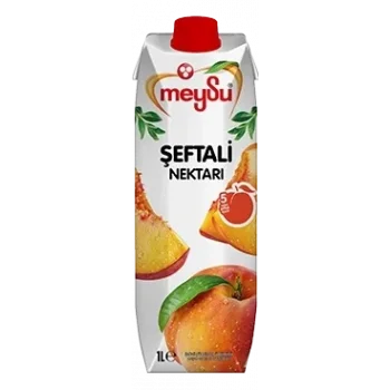 Meysu Nektar Şeftali 1 Litre x 12 Adet