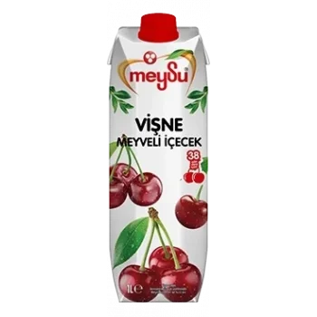 Meysu Nektar Vişne 1 Litre x 12 Adet