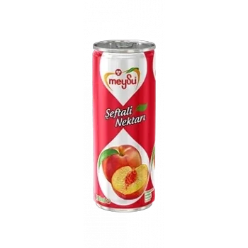 Meysu Teneke Meyve Suyu Şeftali 330 Ml x 12 Adet