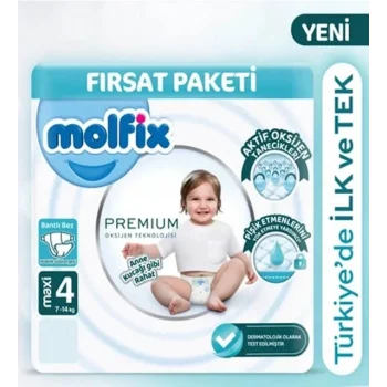 Molfix Fırsat Paket Premıum 4 Numara 54 Lü