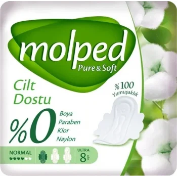 Molped Pure Soft Tekli  Normal 8 Li