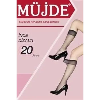 Müjde Dizaltı Çorap 58 Kızıl Ten x  2 Adet