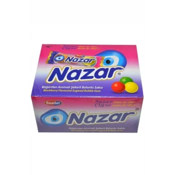 Nazar 3  Lü Top Sakız Böğürtlen x 100 Adet