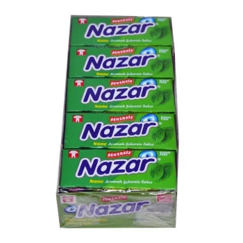 Nazar Sakız 5 Li Nane x 20 Adet