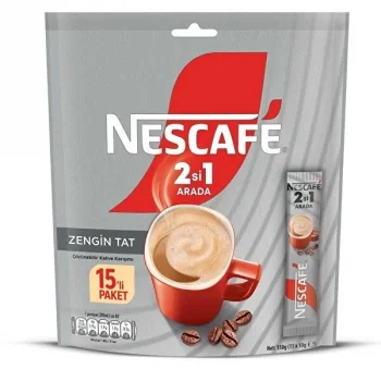 Nescafe 2si1 Arada x 15 Adet