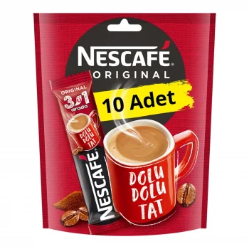 Nescafe 3ü1 Arada Original 10lu
